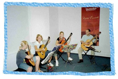 Gitarre im Gruppenunterricht